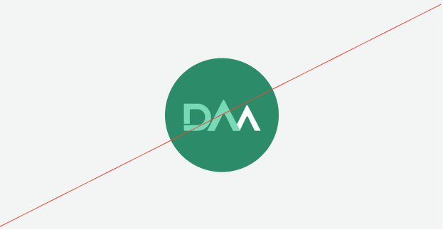 Image of brand logo incorrectly sized