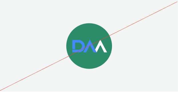 Image of brand logo incorrectly sized